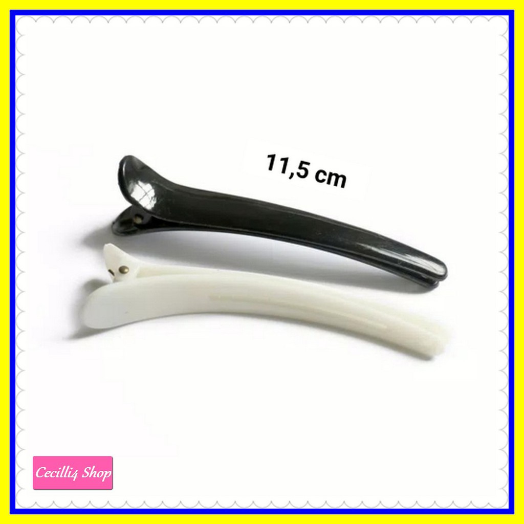 [HOT SALE] Jepit Bebek Plastik Jumbo Besar - Jepit Rambut Salon