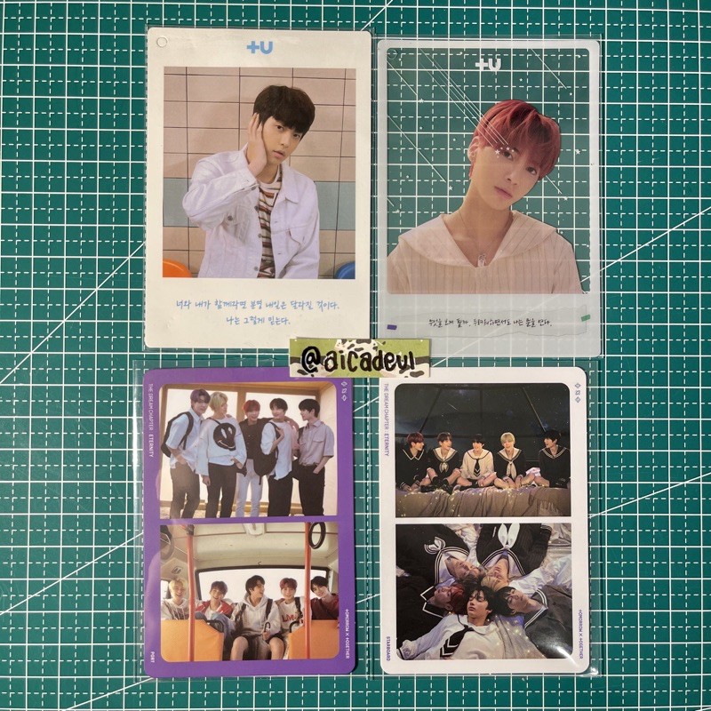 ★ TXT ★ the dream chapter eternity star soobin taehyun yeonjun kai beomgyu group pc clear card cc
