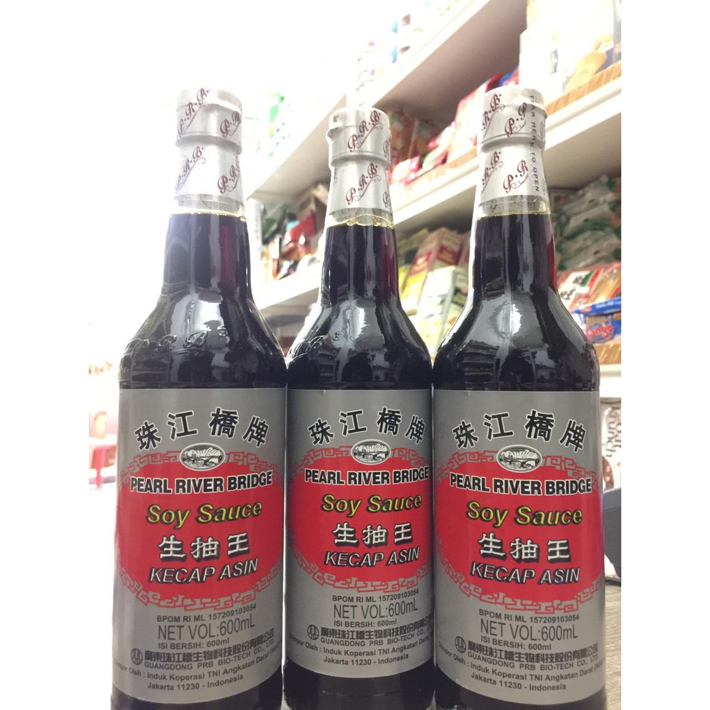 

Kecap Asin Pearl River Bridge Soy Sauce 600ml