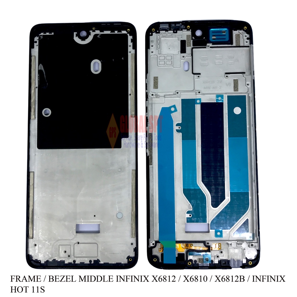 FRAME INFINIX X6812 / TULANG TENGAH / BEZZEL MIDDLE X6810 / X6812B / INFINIX HOT 11S