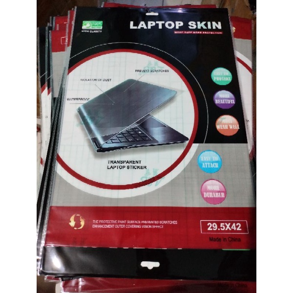 Skin Protector Anti Gores Pelindung Body Luar Laptop Transparan