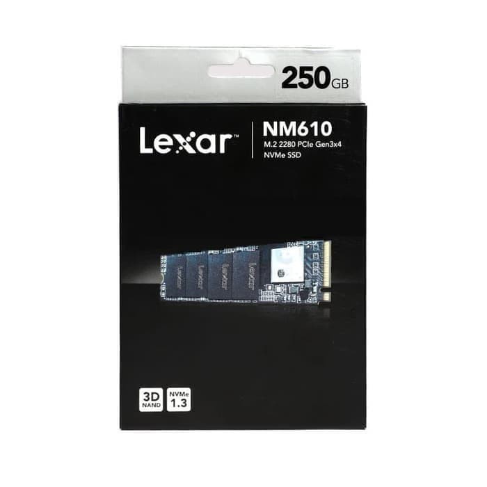 SSD LEXAR NM610 M2 2280 PCLE GEN 3X4 250GB