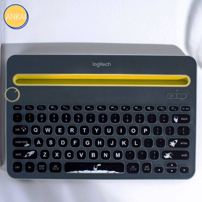 Ankai Logitech K380 K480 Cover Pelindung Keyboard Wireless Bluetooth Bahan Silikon Anti Air