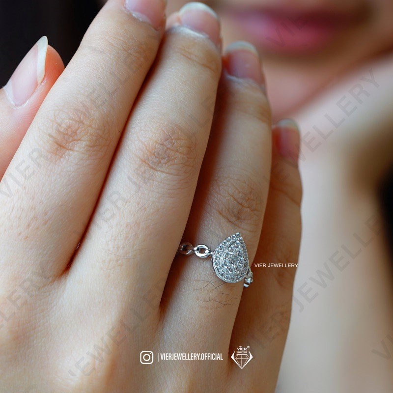 Vier Jewellery Wynn Edition Ring 6062 , cincin replika berlian crystal zirconia