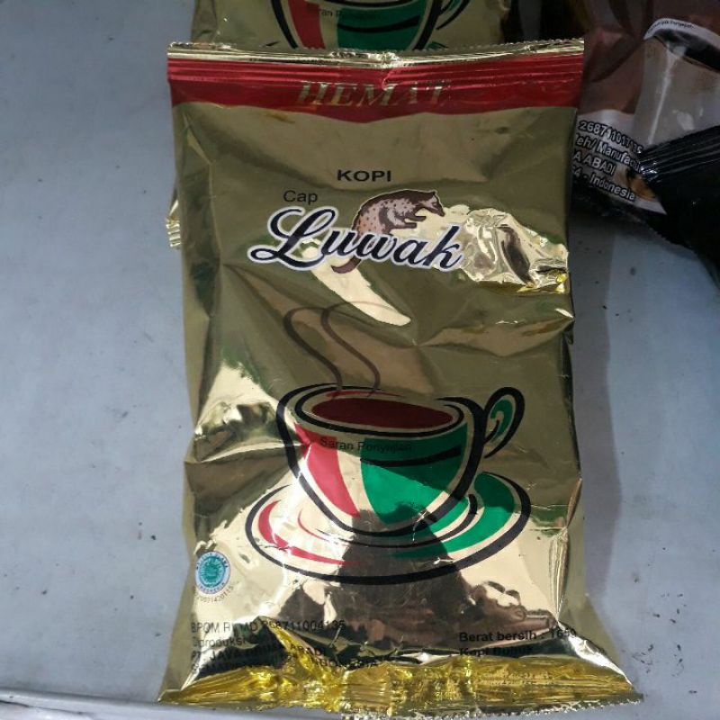 

kopi hitam luwak hemat 165gr