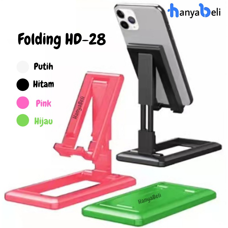 Liftable Foldable Phone Holder Stand HP Di Meja Folding Desktop