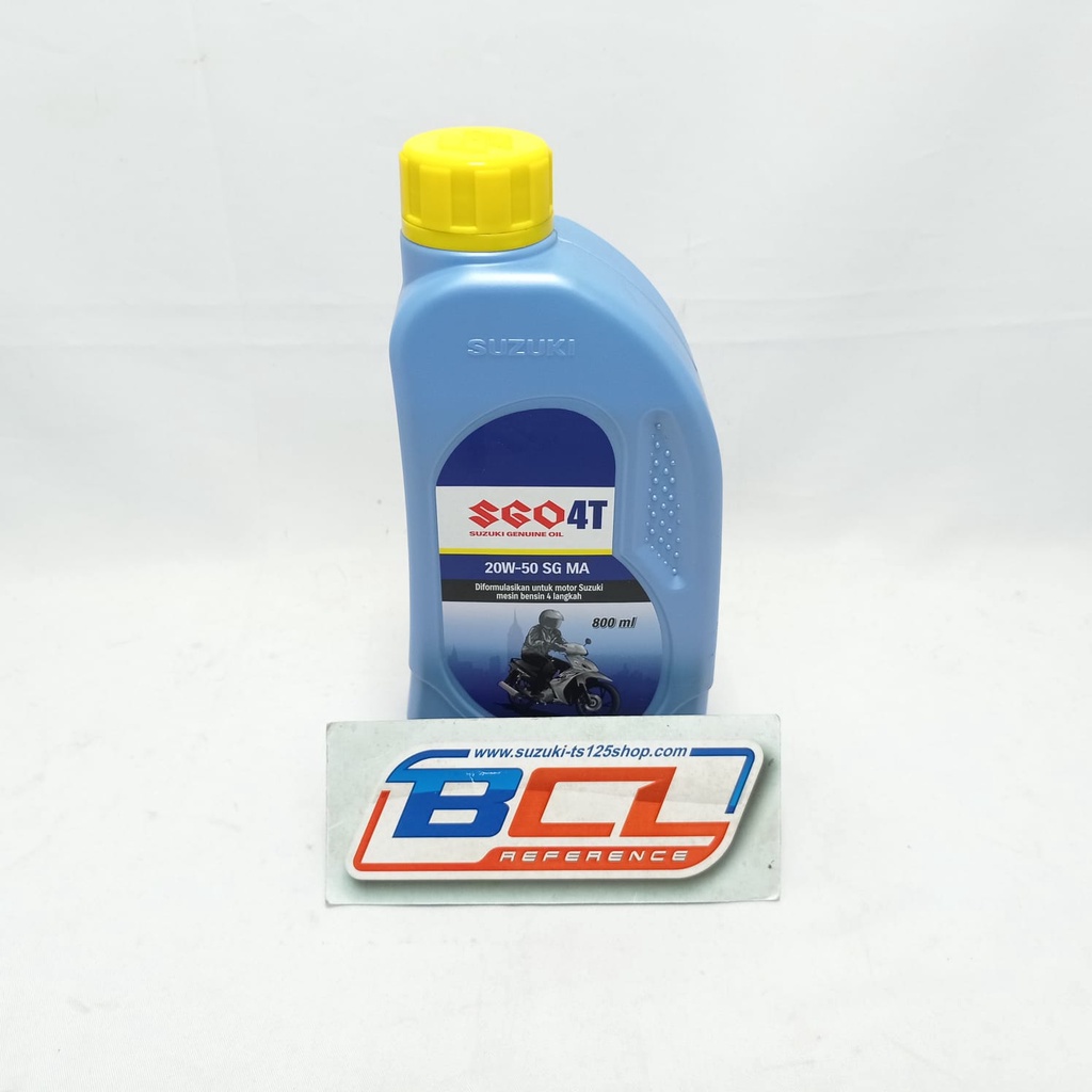 OLI SGO 4T 20W-50 SG MA OLI MOTOR SUZUKI 4T ISI 800ML