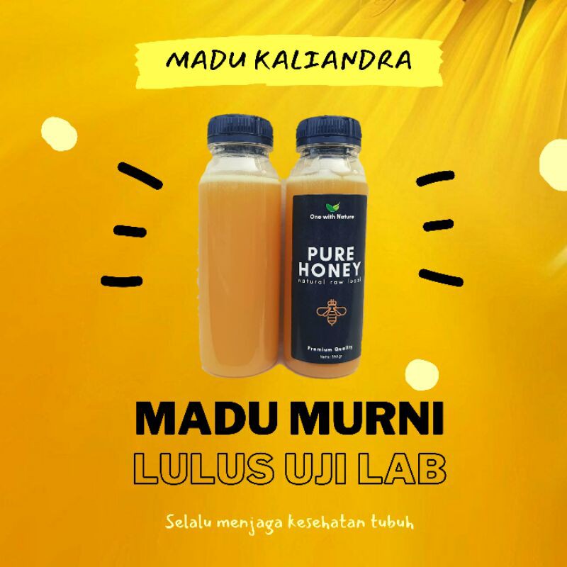 

Madu murni Asli Kaliandra, Pure Honey 350 gram