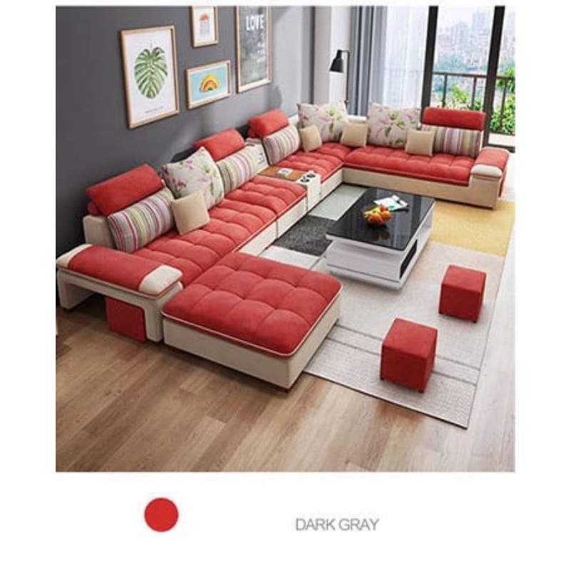 (lu06) Shofa ruang tamu minimalis modern