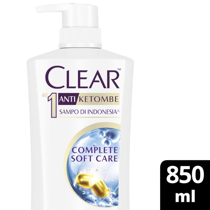 Clear Shampoo Anti Ketombe 850ml&amp;660ml