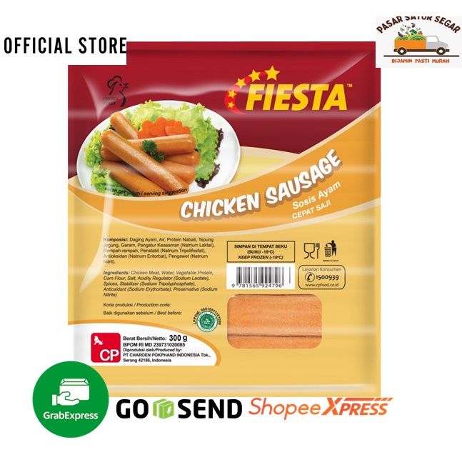 

Fiesta Sosis Ayam 300gr / Chicken Sausage