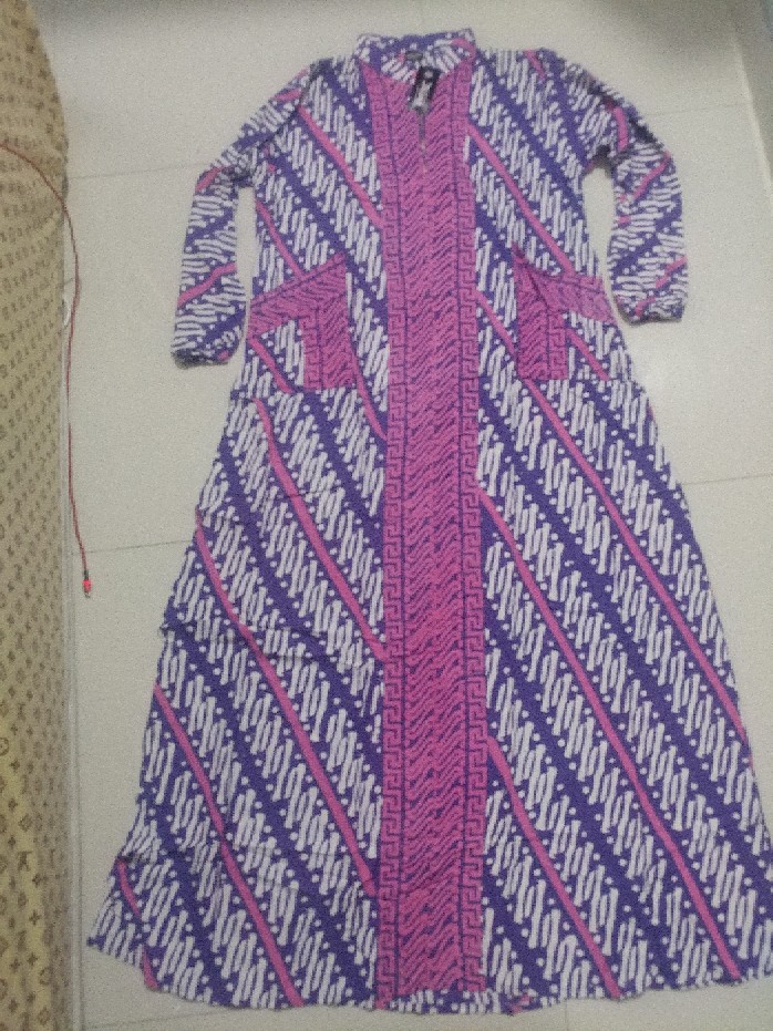 Gamis Batik Eksklusif Warna Audina