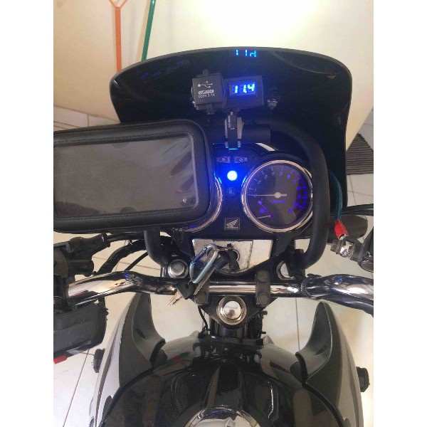 Visor Windshield Winsil Touring Motor Yamaha Vixion Scorpio Suzuki Thunder 125 GSX 250 Tiger Lampu B