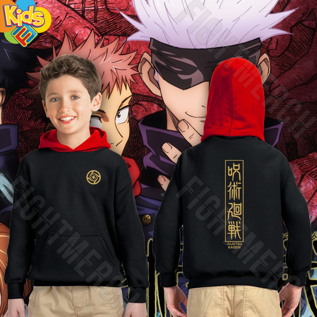 Jaket Hoodie Anak Jujutsu Kaisen Yuji Itadori - Fightmerch