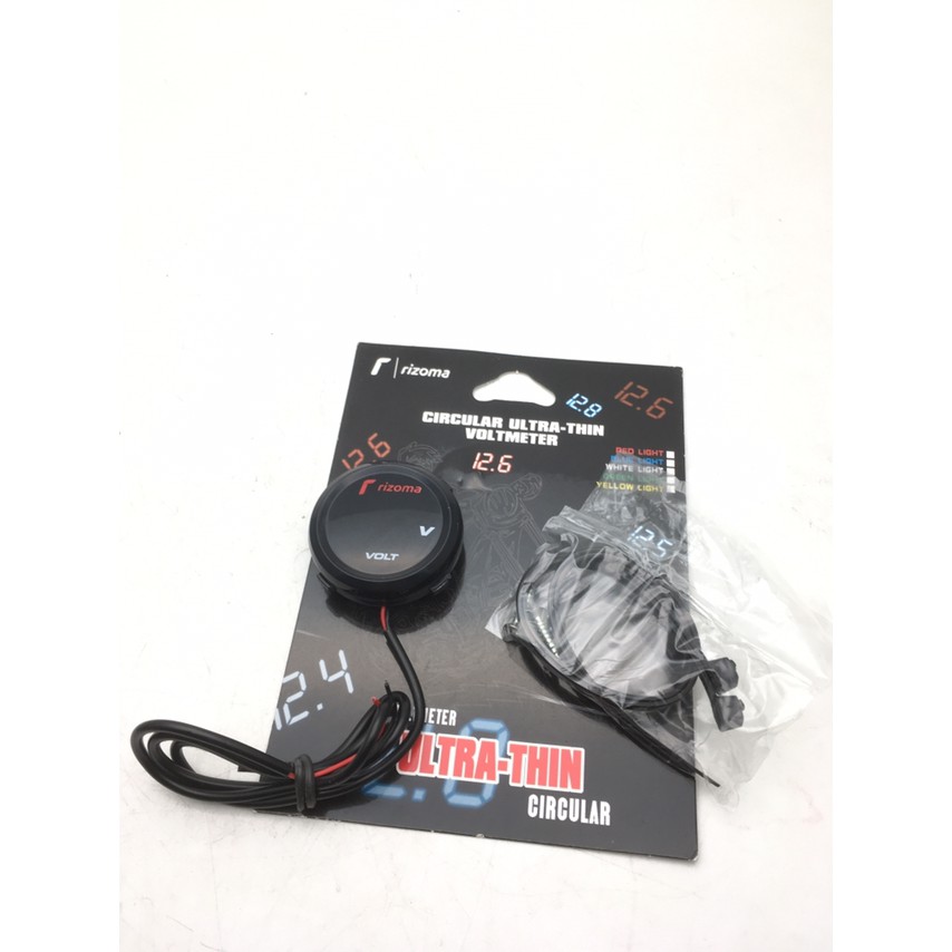 GOYANG HARGA; Voltmeter Digital Rizoma Bulat 100%ORIGINAL