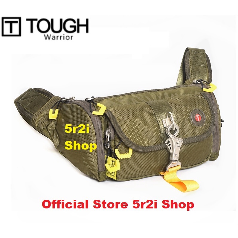 TAS ORIGINAL TOUGH WARRIOR 5598 Tas Slempang Pria SLING BAG TOUGH Tas taktikal bag Waist bag tas tough