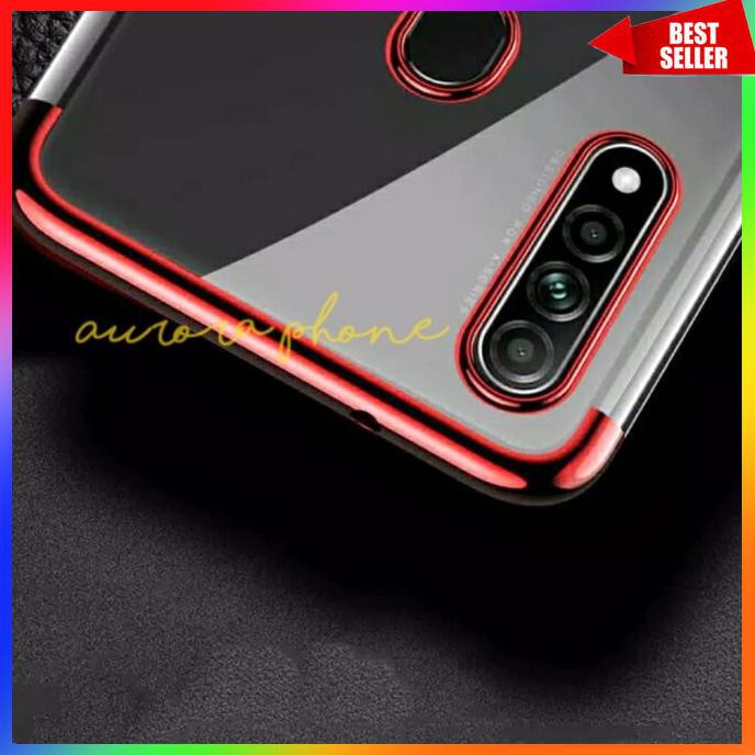 ACC HP OPPO A31 SHINING PLATING SOFT CASE CASING A31 CEK DISKRIPSI