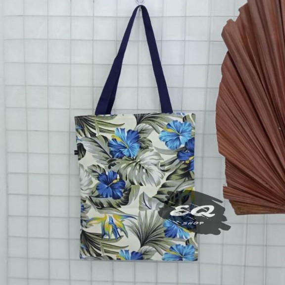 TOTE BAG WANITA TOTEBAG KANVAS PakaI RESLETING TT 012