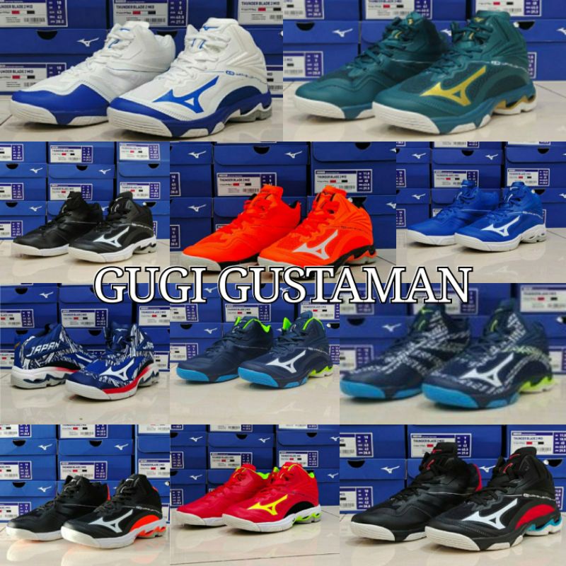mizuno wave lightning z6  mid -  Sepatu mizuno wlz 6 mid premium