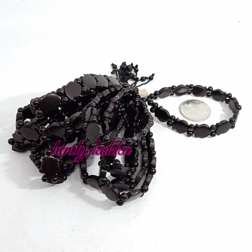 10pcs GELANG kokka ASLI TEROMPAH FULL HTM kaoka kaukah kaokah