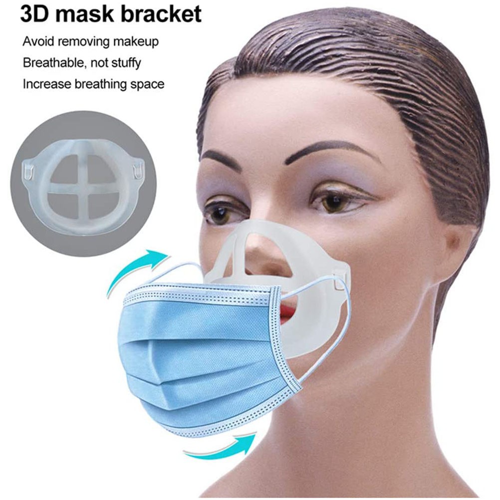 Penyangga Masker Mulut 3D / Popdesign Masker Mulut 3D / Penyangga Masker Silicone