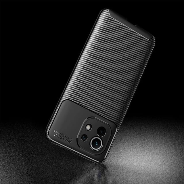 XIAOMI 12T 5G / 12 / 12 PRO / 12 LITE / MI 11 / MI 11 LITE / MI 11 ULTRA SOFT CASE FOCUS CARBON ORIGINAL