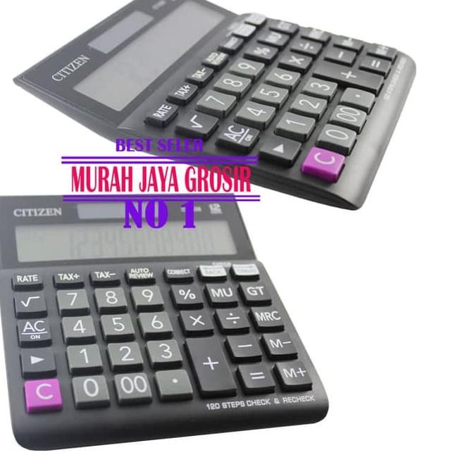 

☑ Kalkulator CT-638 Citizen 12 Digit Besar 2 Power Check and Correct ❂