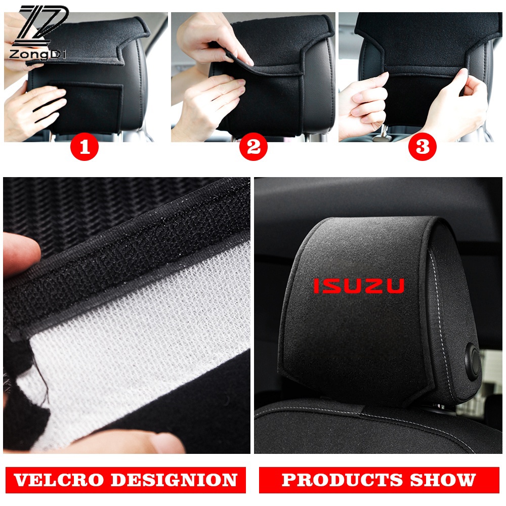 Bantal Sandaran Kepala Jok Mobil Untuk Isuzu D-max Mu-x