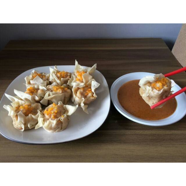 

Siomay Hao che Siomay enak NON HALAL (1 pax isi 5 pc)