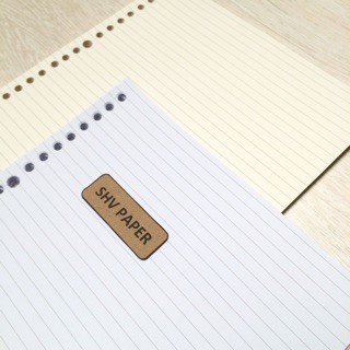 B5 Bookpaper Loose Leaf Dot Grid Lined Blank kertas isi B5 Bookpaper Loose Leaf Dot Grid Lined Blank kertas isi