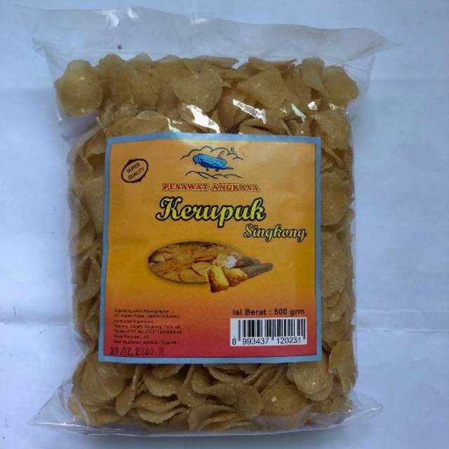 

Kerupuk Singkong cap Pesawat