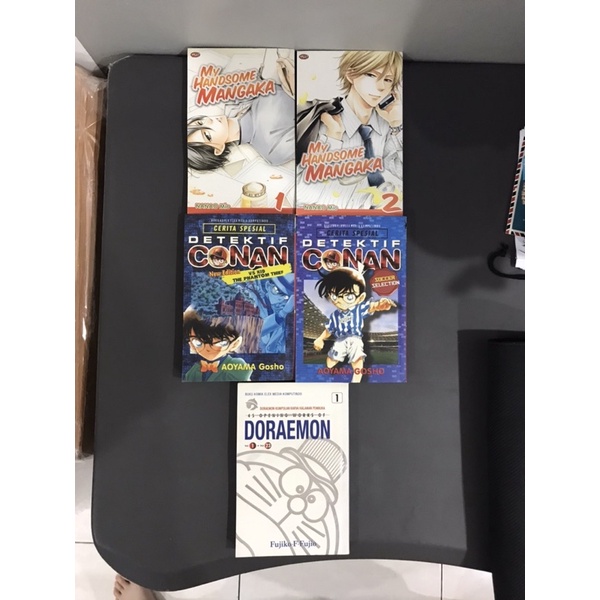 Komik Bekas/2nd 45 Opening Works of Doraemon ; My Handsome Mangaka ; Detective Conan Cerita Spesial