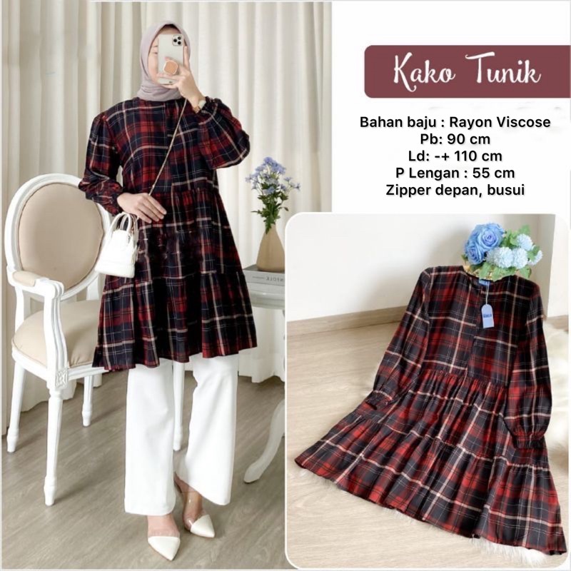 kako tunik/tunik rayon/tumik busui friendly