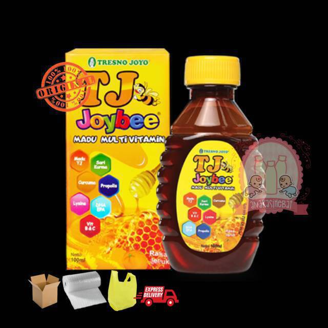 MADU TJ JOYBEE RASA ORIGINAL/ MADU MULTIVITAMIN ANAK TJ JOYBEE 100ML