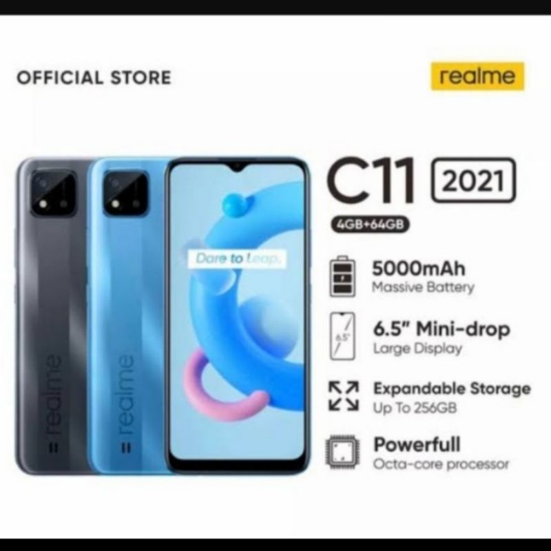 Realme C11 4Gb 64Gb 4 GB 64 GB Garansi Resmi Realme