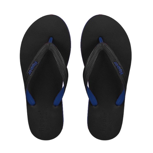 Sandal Fipper Black Series M Black Blue Mariner Original