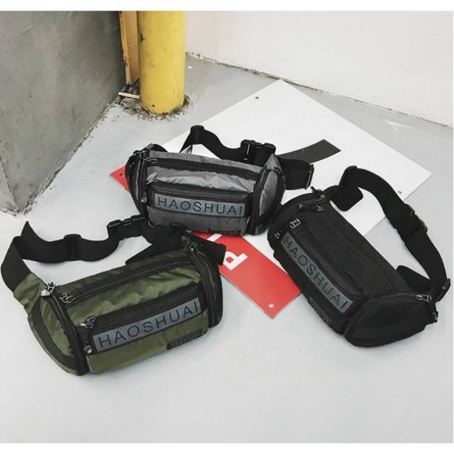 TW02-14 ORIGINAL HAOSHUAI Tas Selempang waistbag slingbag