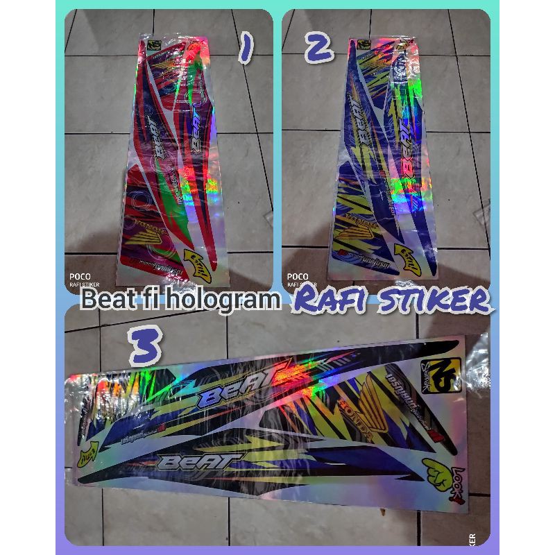 striping beat fi hologram