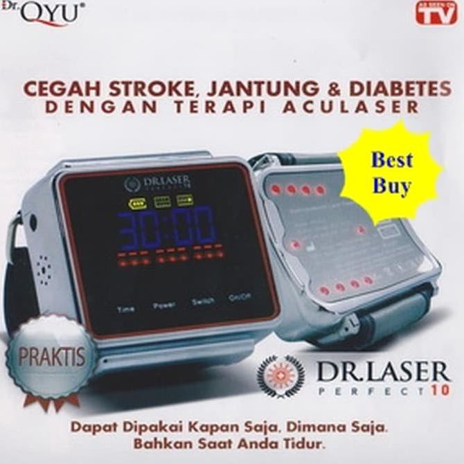 DR. LASER PERFECT 10 JAM TANGAN KESEHATAN & TERAPI LASER