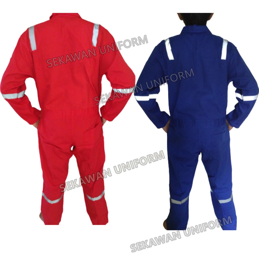 Wearpack Coverall Safety Baju Kerja Terusan Seragam Kerja Proyek Scotlight