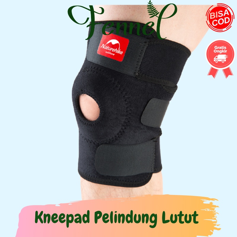 Kneepad Pelindung Lutut Adjustable Power Brace NH15A