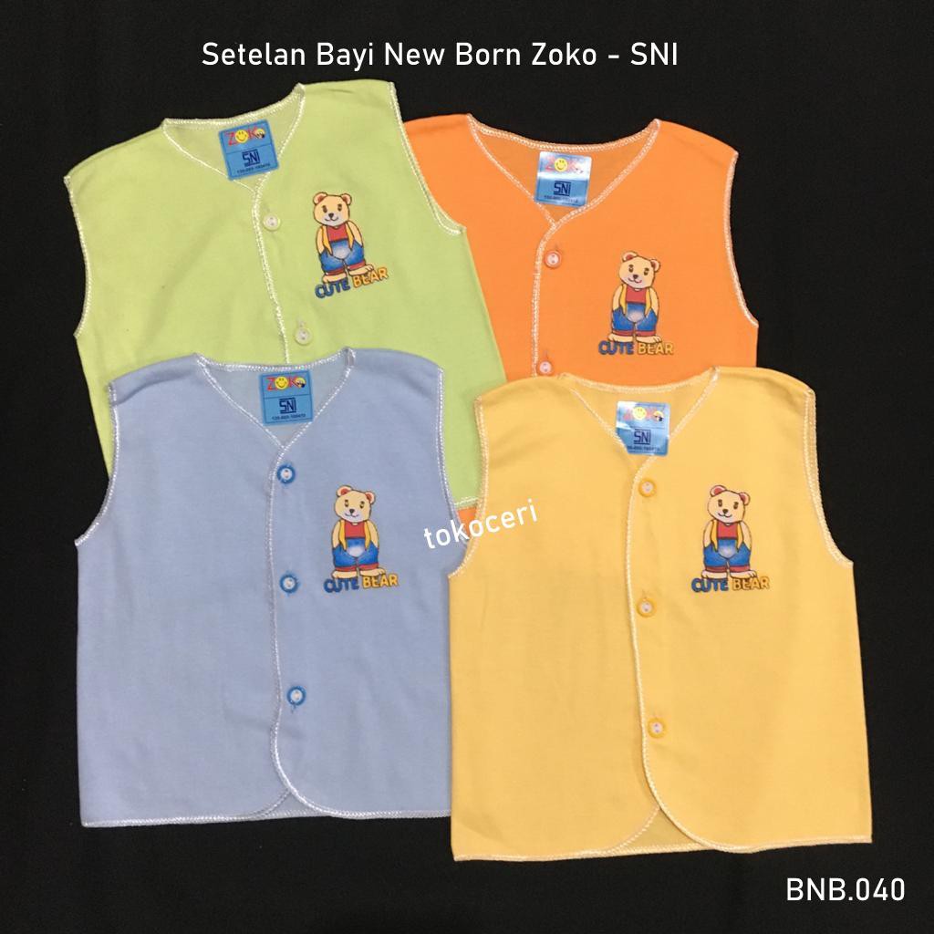 Baju Bayi Zoko Obras Polos Kutung