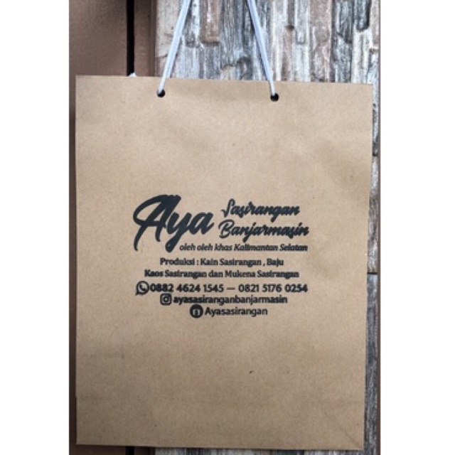 

Paperbag Kain Sasirangan / Box kain sasirangan