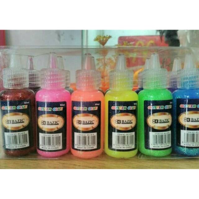 

Glitter Glue set of 12 Mainan anak