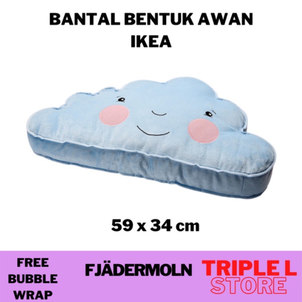 Unik Boneka Bantal Kursi Sofa Tidur Peluk Anak Bentuk Awan Biru FDMN Berkualitas