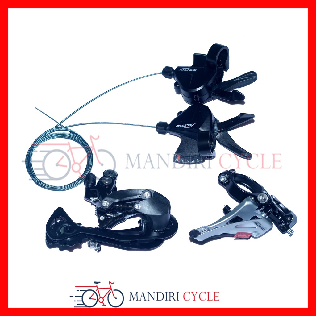 Mini GroupSet SHIMANO 2 x 9 speed Shifter SHIMANO Altus Alivio