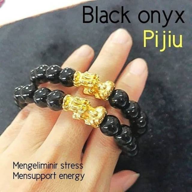 Gelang Pixiu Black Onxy New