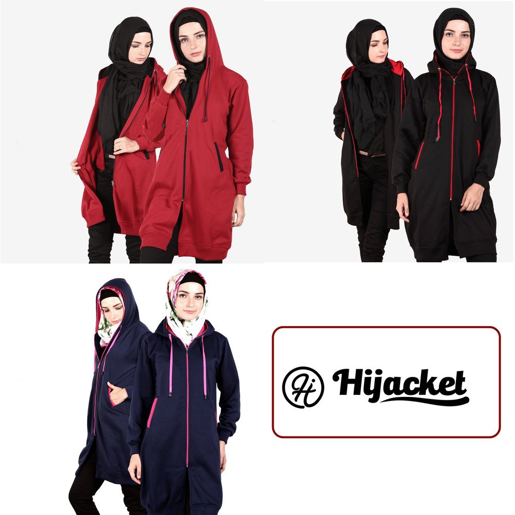 Jaket Hijacket Hijab Wanita
