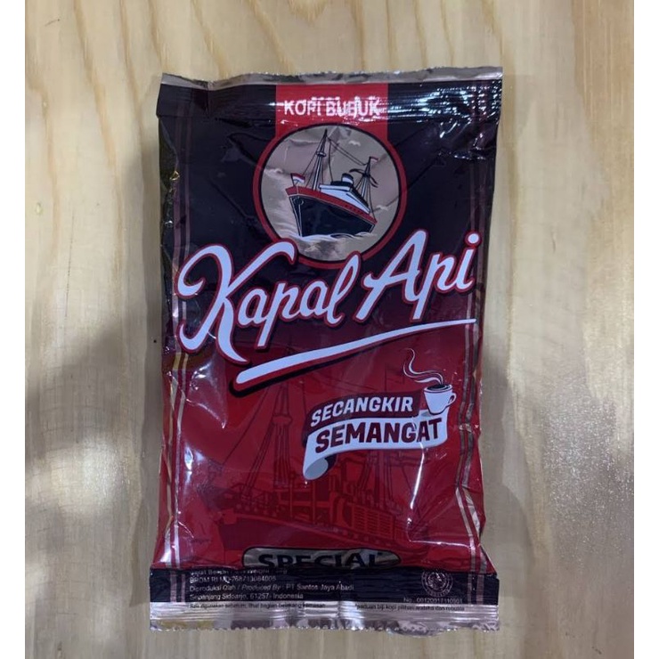 KOPI BUBUK KAPAL API 30 GRAM TANPA GULA