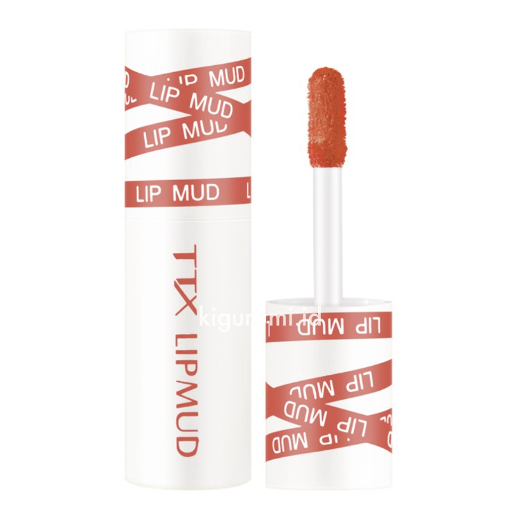 TTX Lip Mud Cream Matte Lipstick Waterproof/Tahan Lama Lip Tint Long Lasting Lip &amp; Cheek Clay XX005